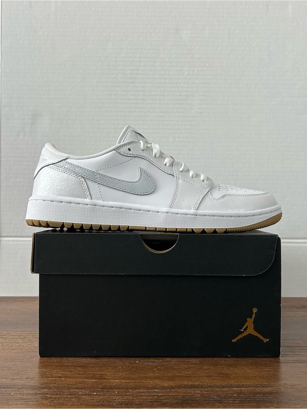 Nike Air Jordan 1 Retro Low Golf White Gum Size M10/W11.5